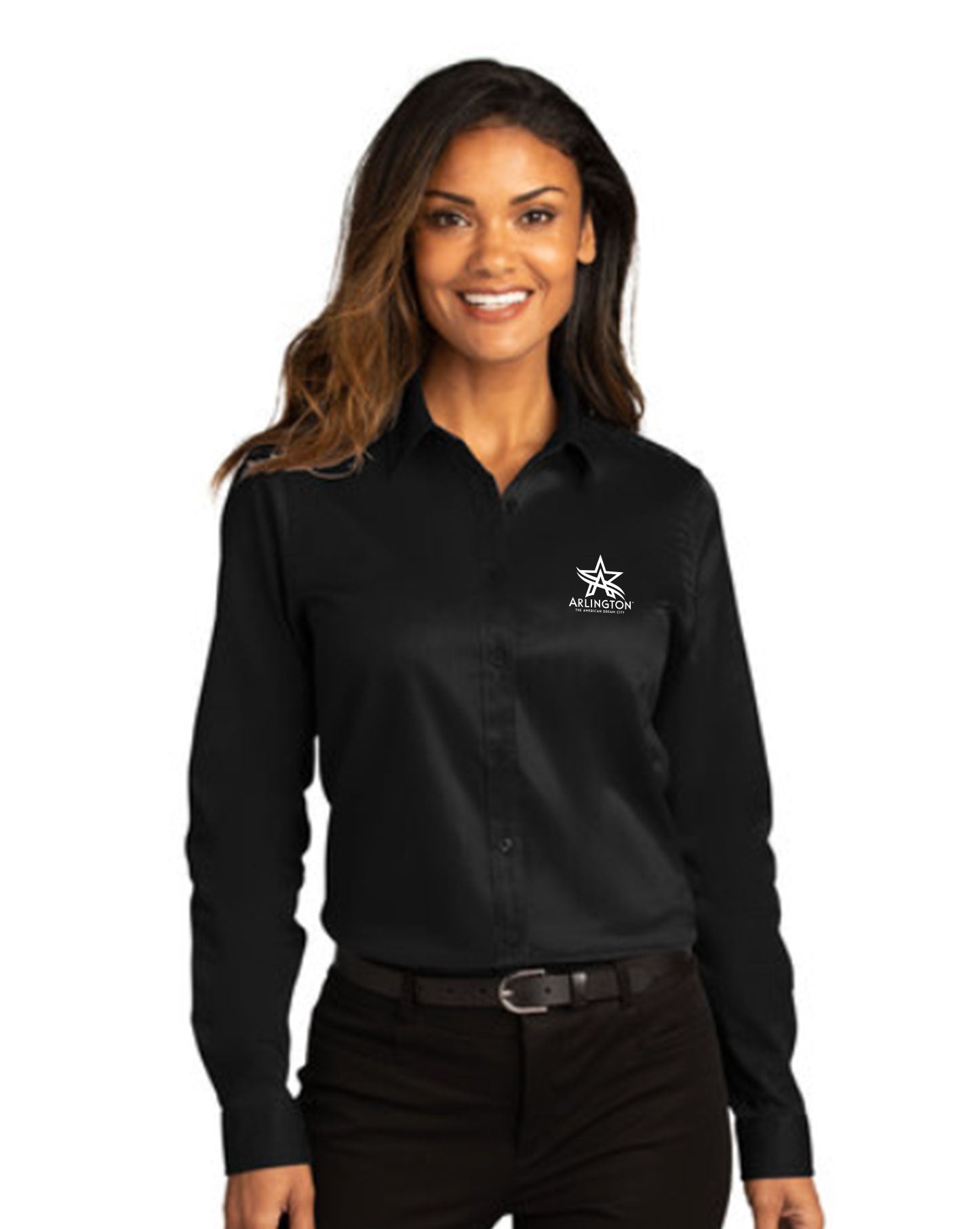 Port Authority Ladies Long Sleeve SuperPro React™ Shirt