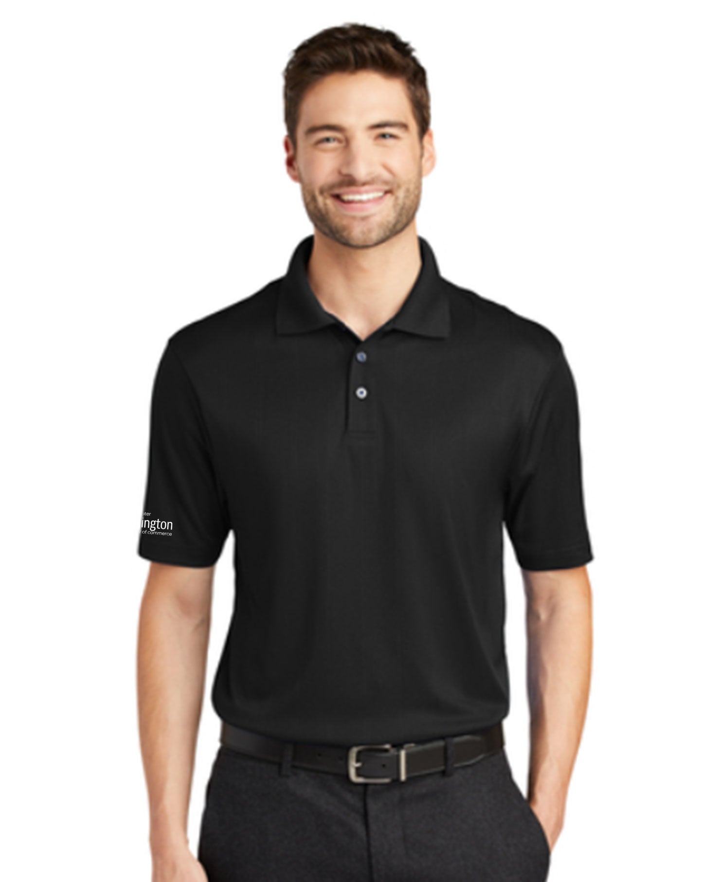 Port Authority Performance Fine Jacquard Polo