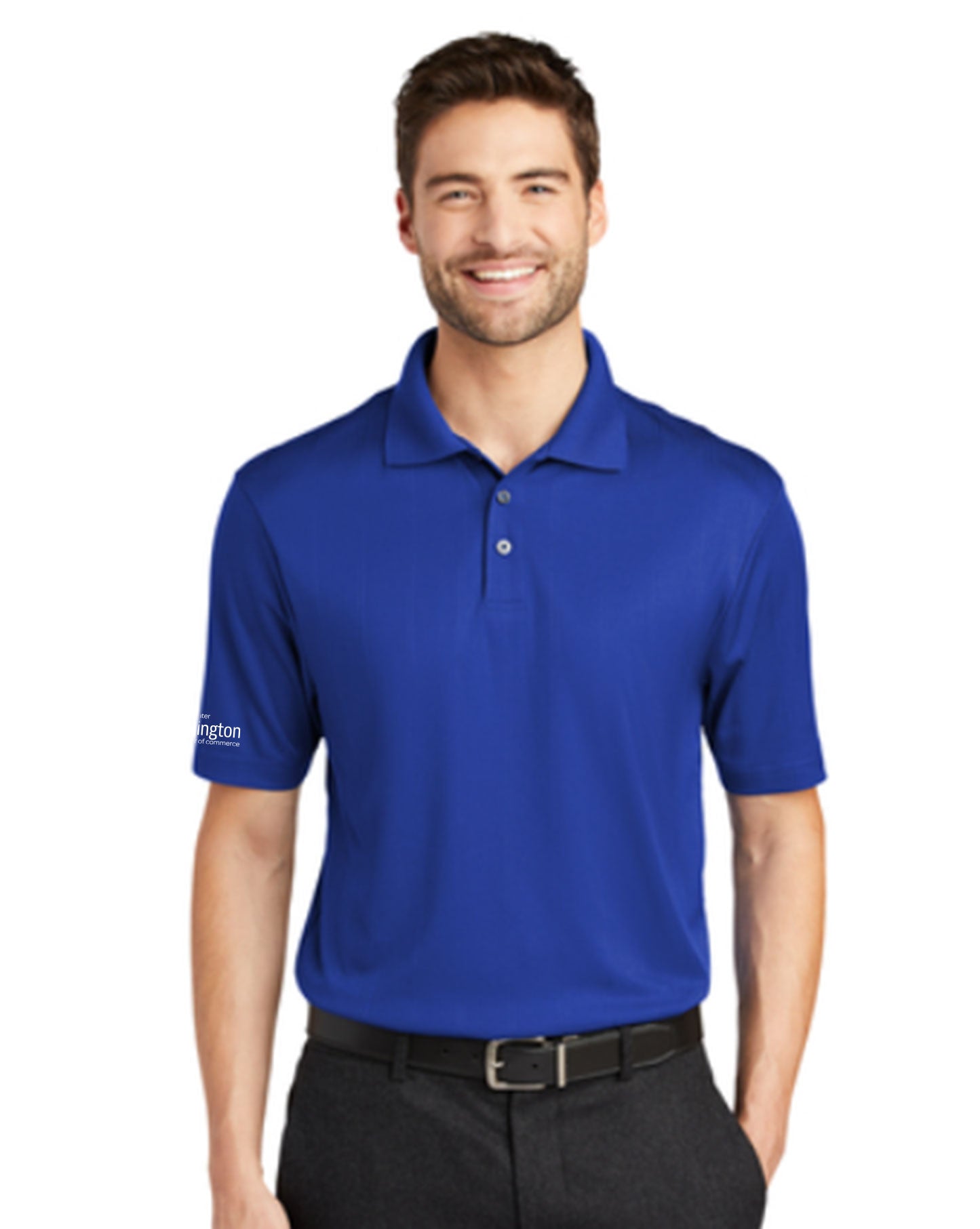 Port Authority Performance Fine Jacquard Polo