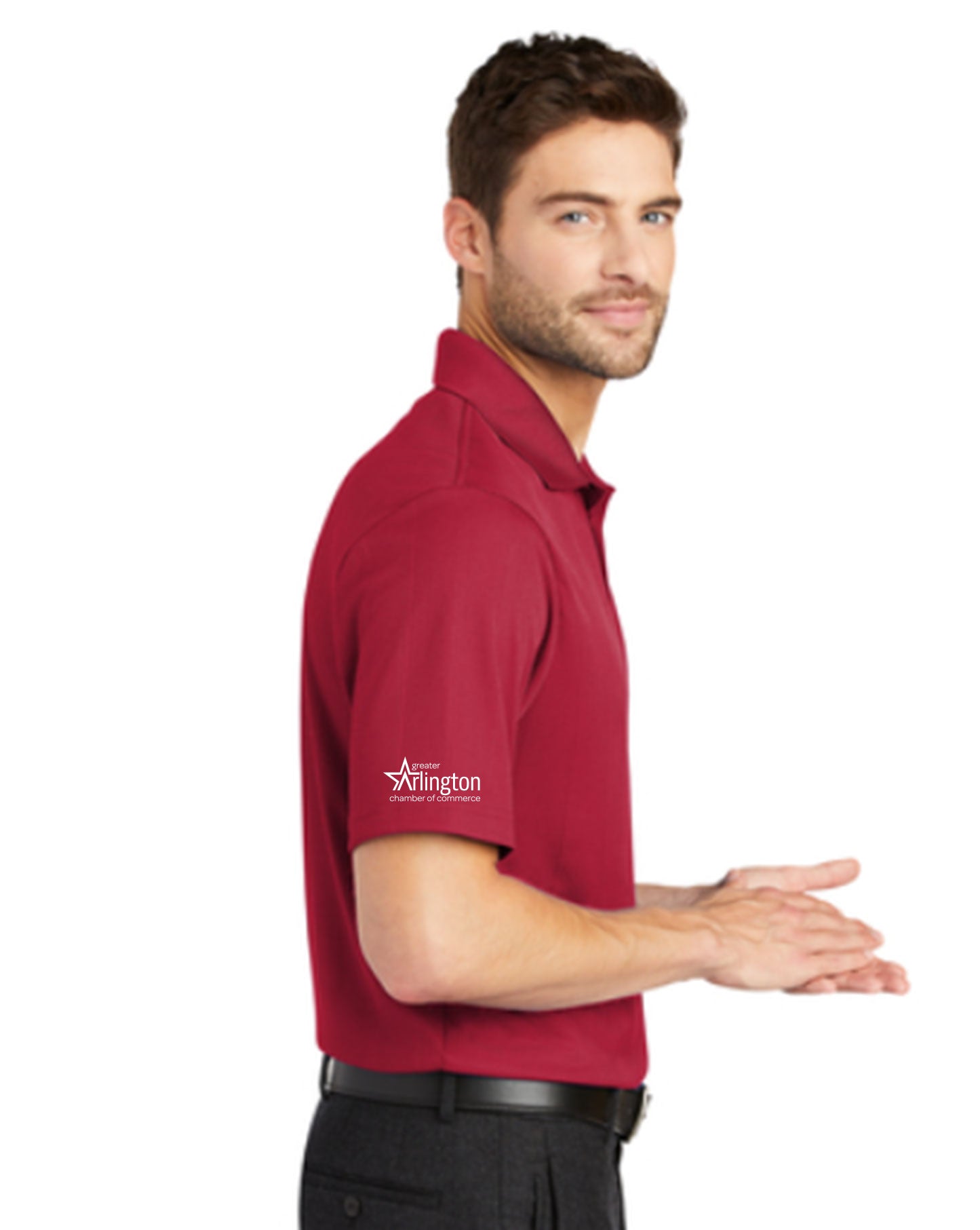 Port Authority Performance Fine Jacquard Polo