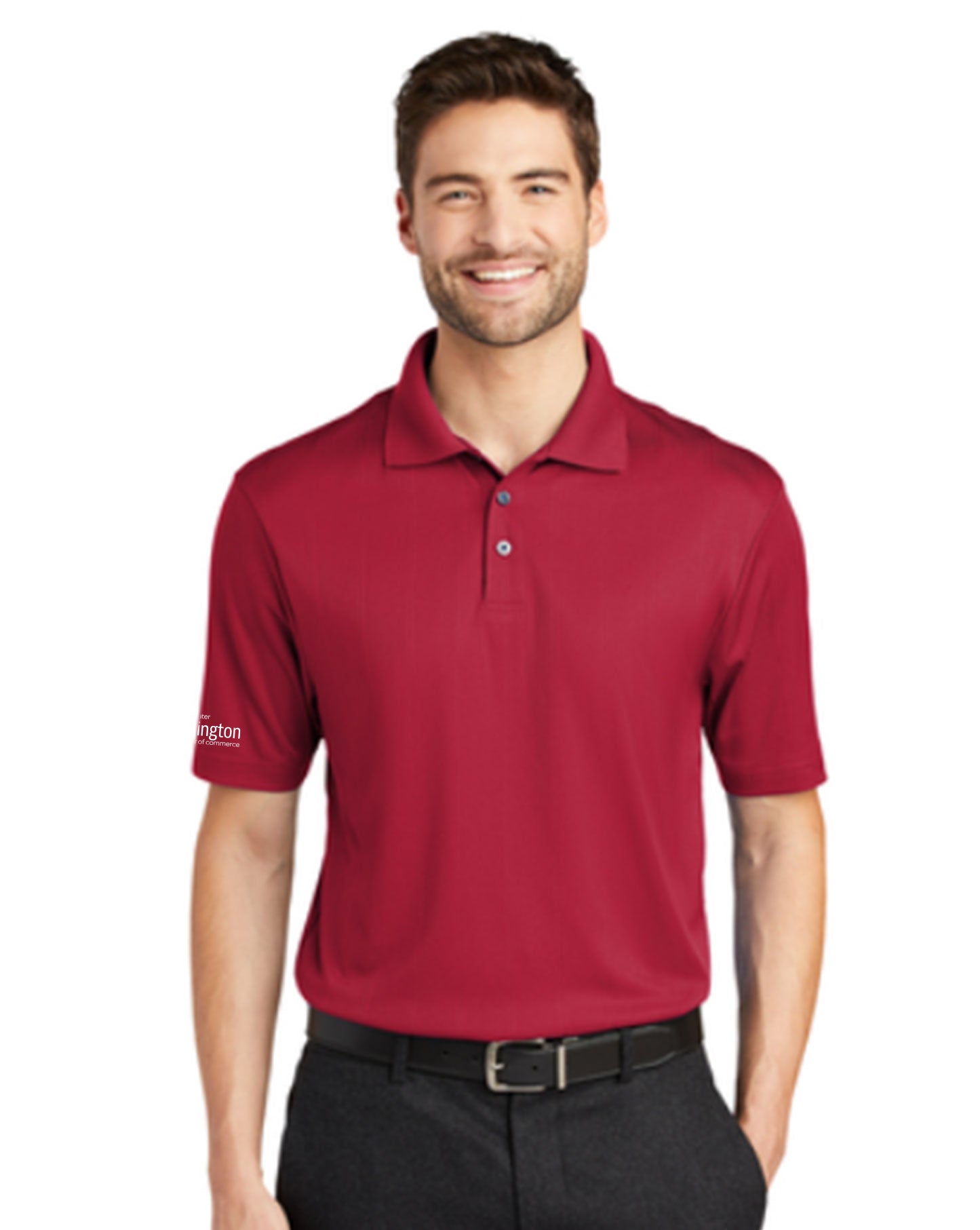 Port Authority Performance Fine Jacquard Polo