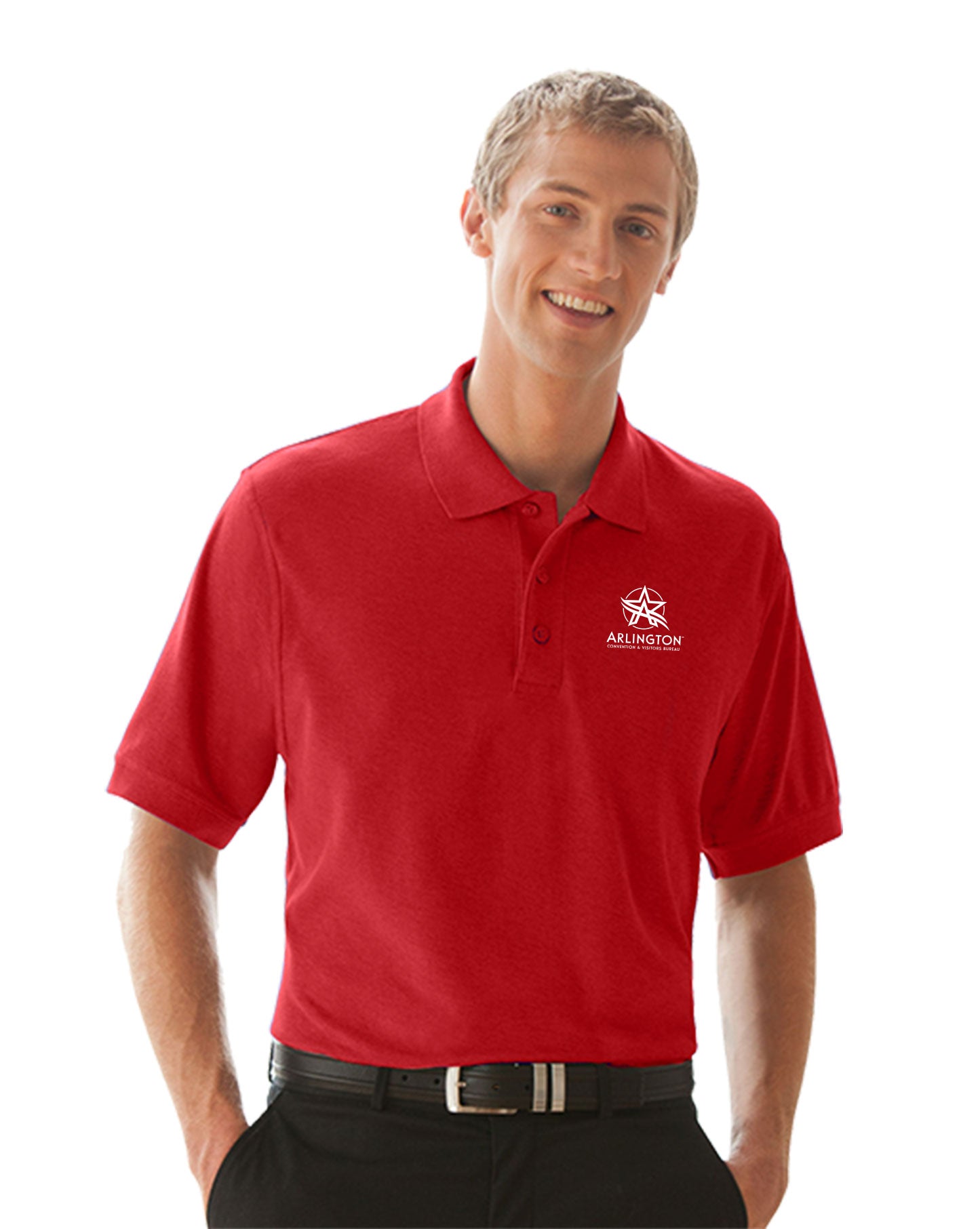 Vantage Soft-Blend Double-Tuck Pique Polo