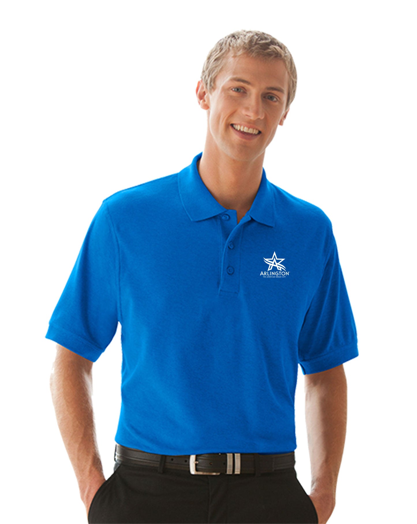 Vantage Soft-Blend Double-Tuck Pique Polo