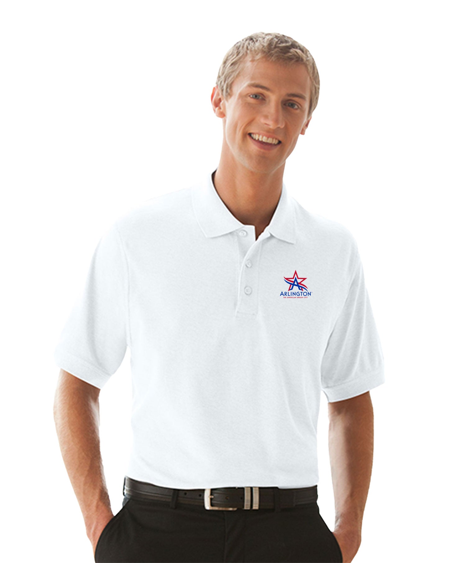 Vantage Soft-Blend Double-Tuck Pique Polo