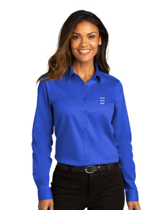 Port Authority Ladies Long Sleeve SuperPro React™ Shirt