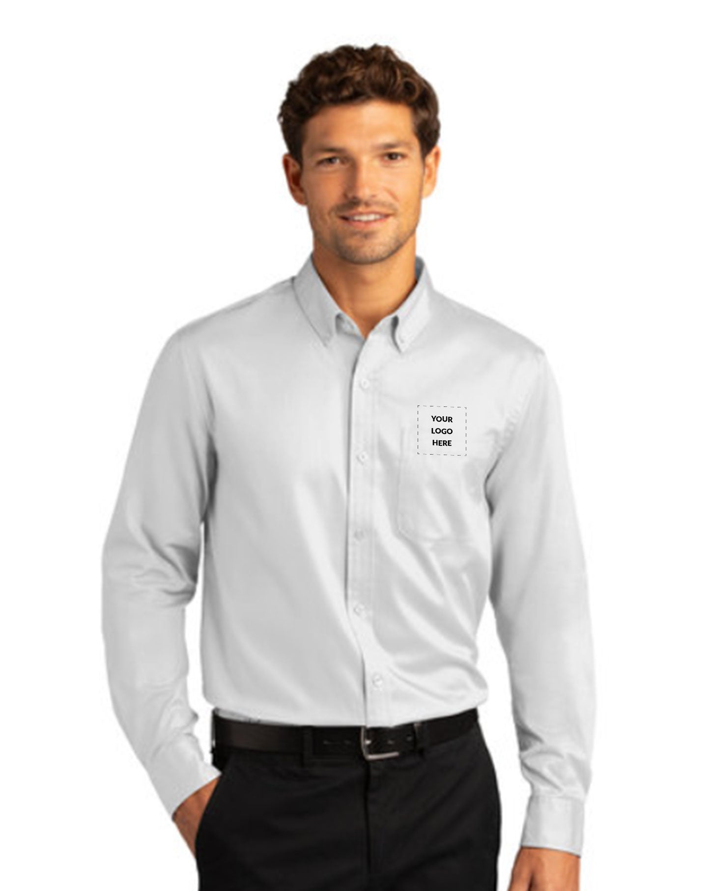 Port Authority Long Sleeve SuperPro React™ Twill Shirt